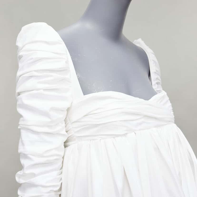 Khaite Sueanne White Cotton Very good condition - Back View