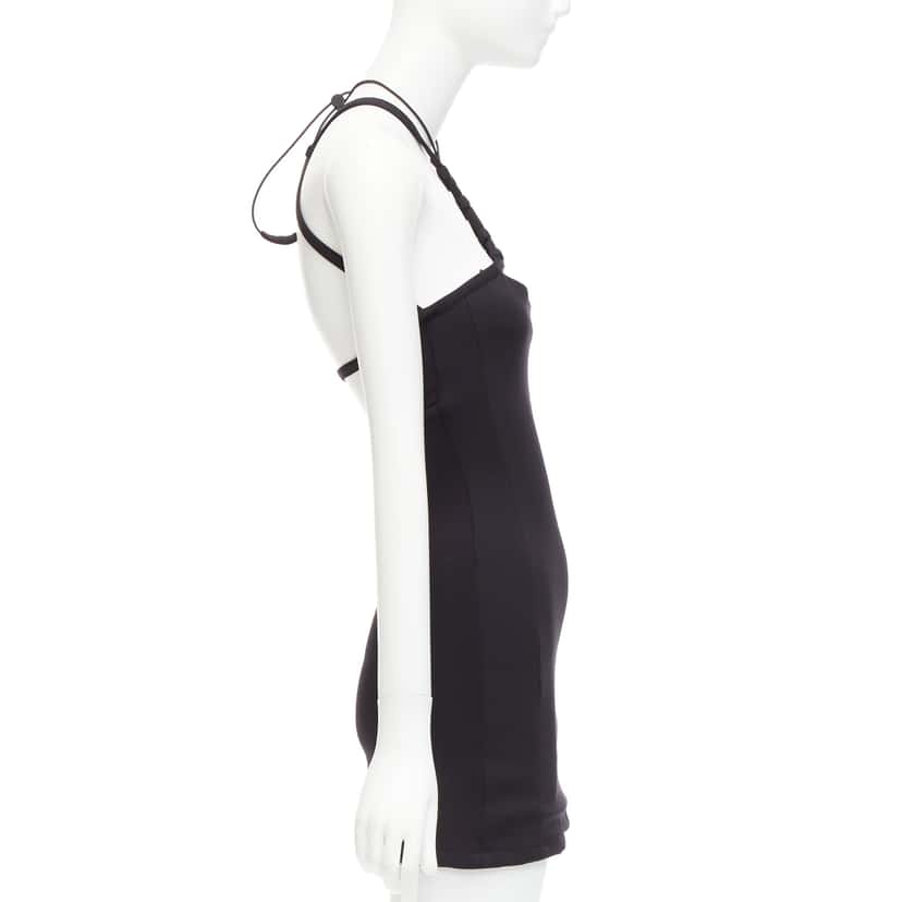 Monse Sportif Halter Dress Black Never worn, with tag - Model View