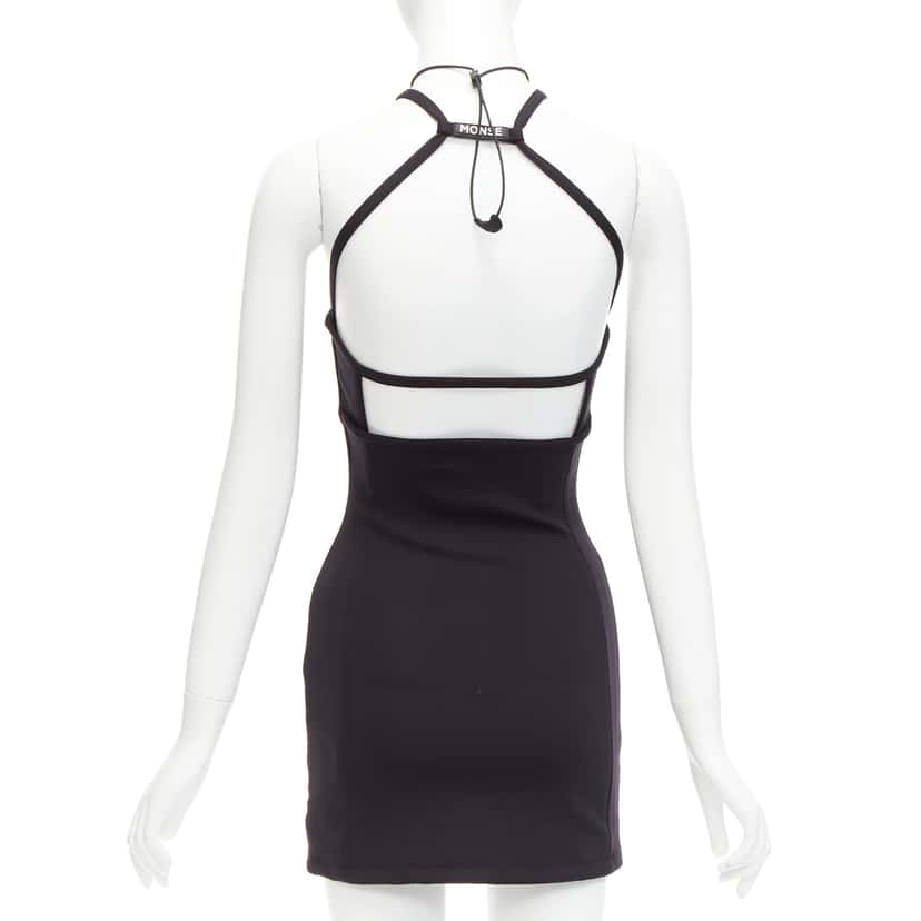 Monse Sportif Halter Dress Black Never worn, with tag - Box View