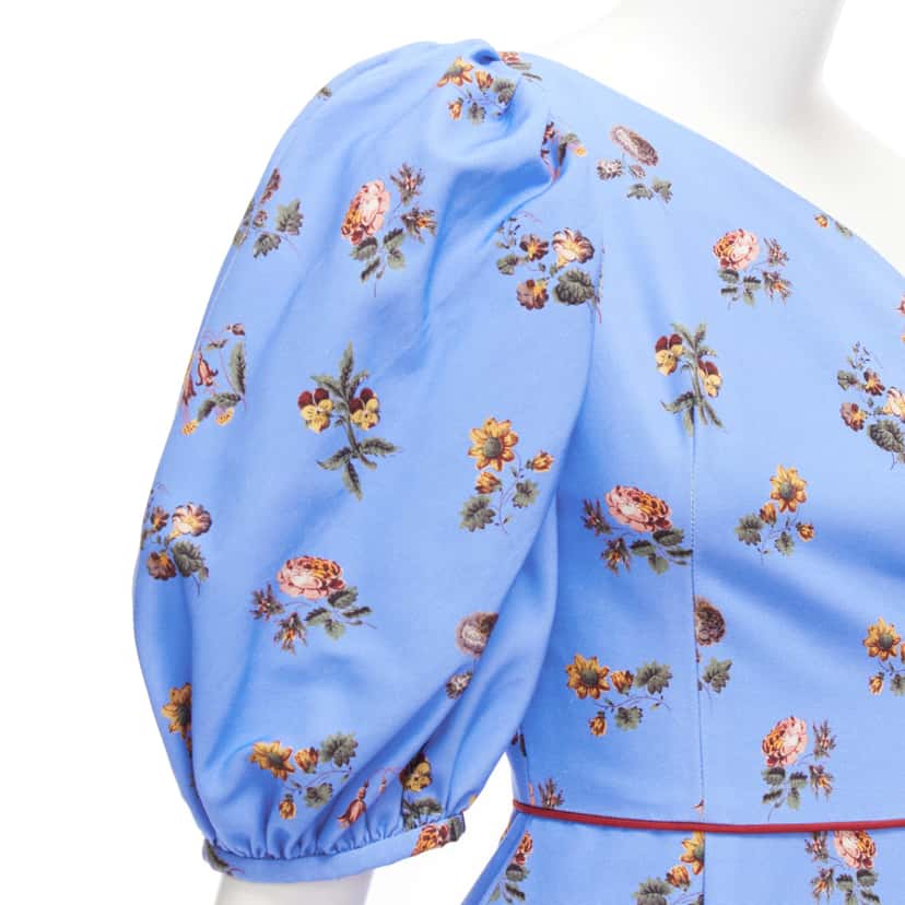 Markarian Laurel Blue Cotton Never worn, with tag - Back View