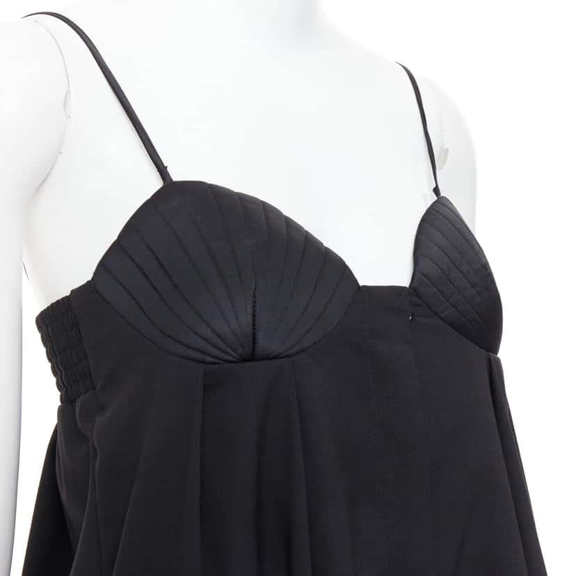 Bevza Bevza Seashell Overalls Black Wool Very good condition - Back View