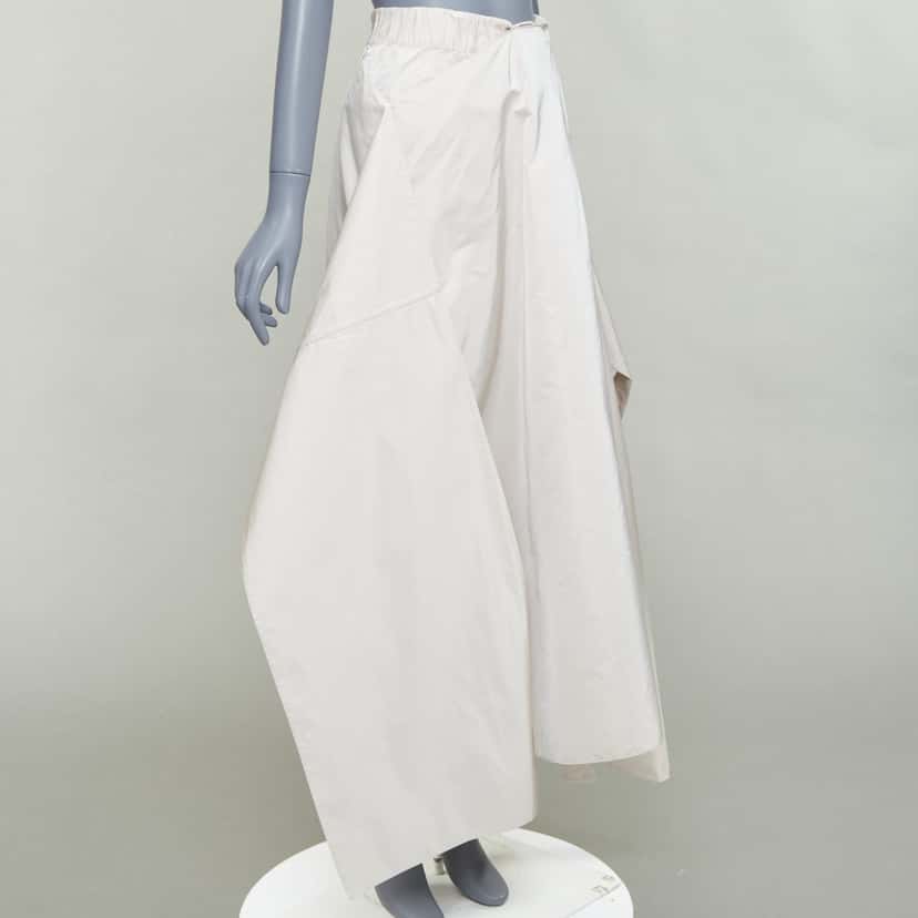 Jil Sander 3D A-line Skirt Grey Polyester Very good condition - Inside View