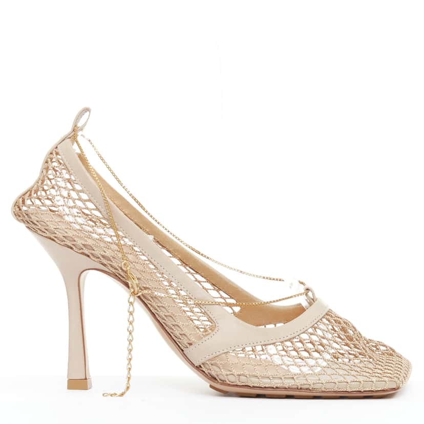 Bottega Veneta Stretch Beige Leather Very good condition - Front View