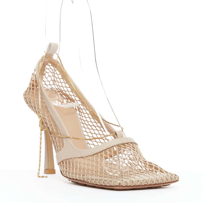 Bottega Veneta Stretch Beige Leather Very good condition - Back View