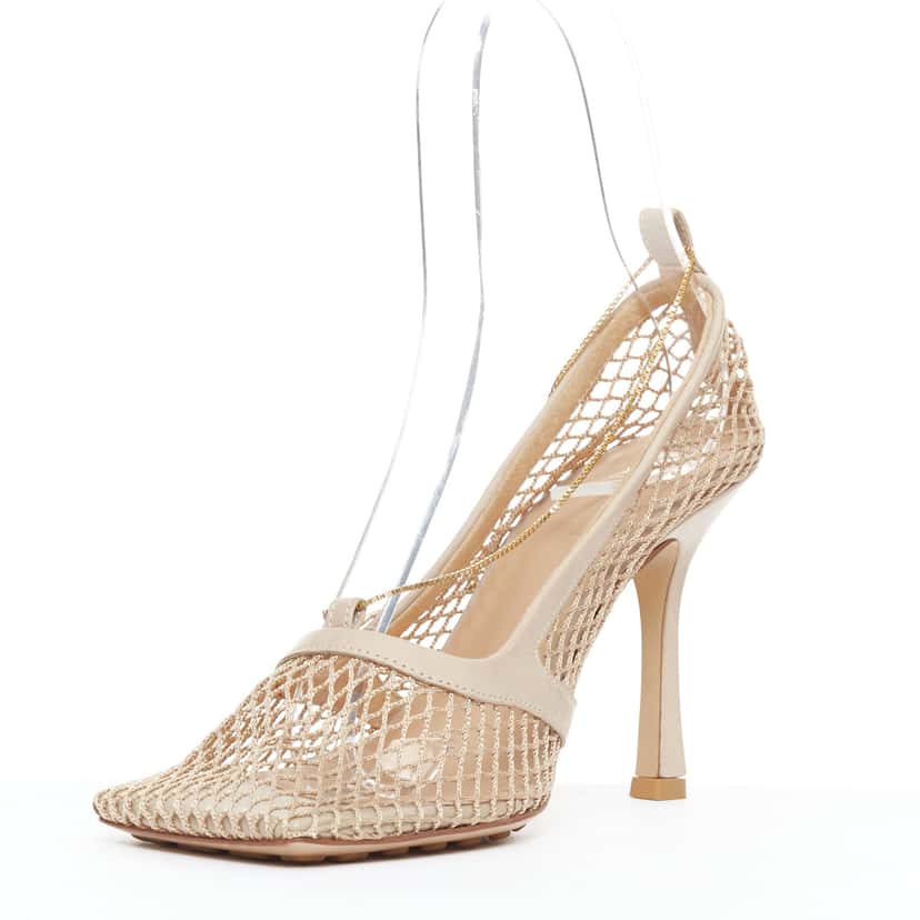Bottega Veneta Stretch Beige Leather Very good condition - Model View