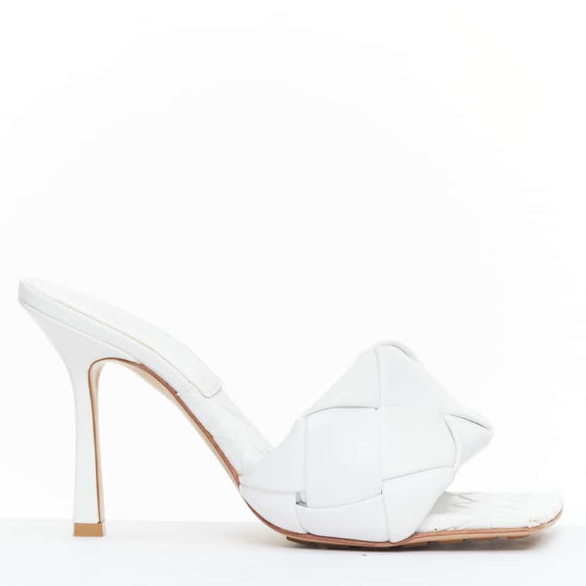Bottega Veneta Lido White Leather Very good condition - Front View