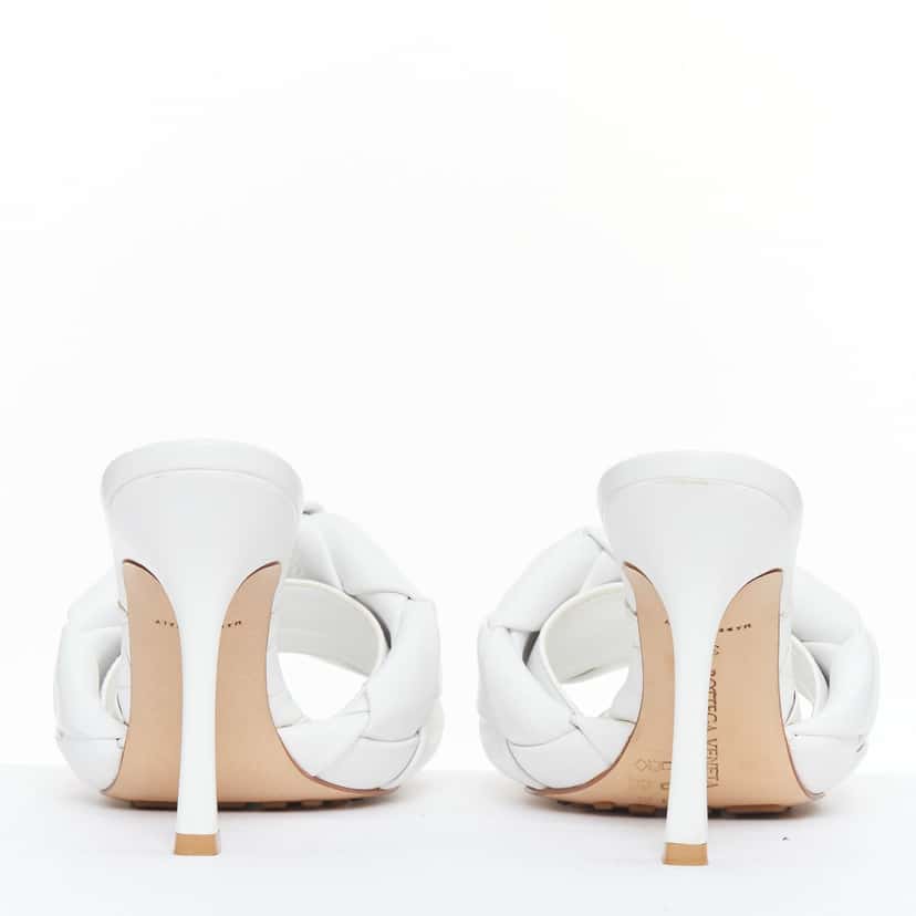 Bottega Veneta Lido White Leather Very good condition - Box View