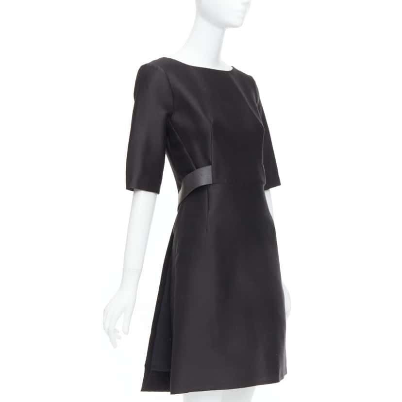 Balenciaga Black Dress Black Cotton Fair condition - Front View