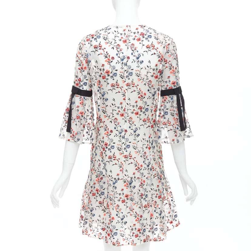 Erdem Lissy White Silk Never worn - Box View