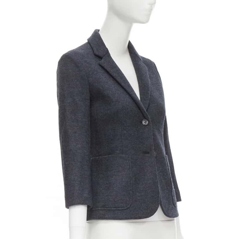The Row Haven Grey Wool Never worn, with tag - Model View