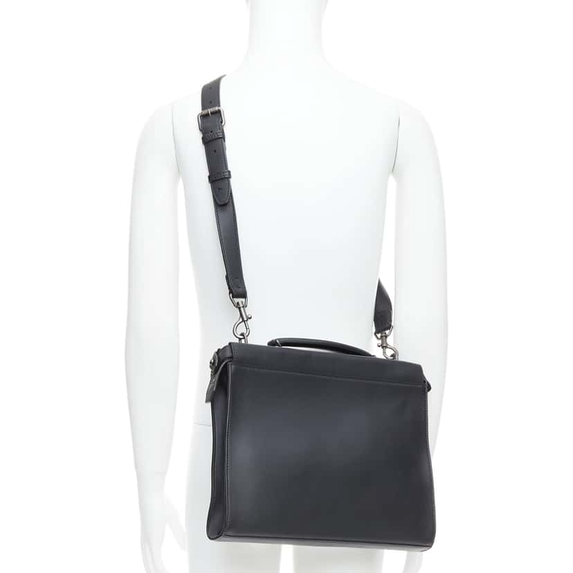 Fendi Peekaboo Black Leather Good condition - Back View