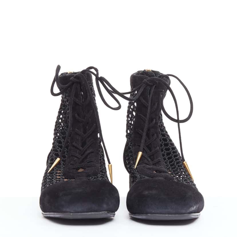 Dior Naughtily-D Black Suede Good condition - Inside View