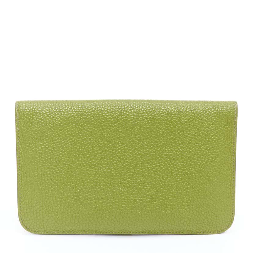 Hermès Dugon Duo Green Leather Good condition - Inside View