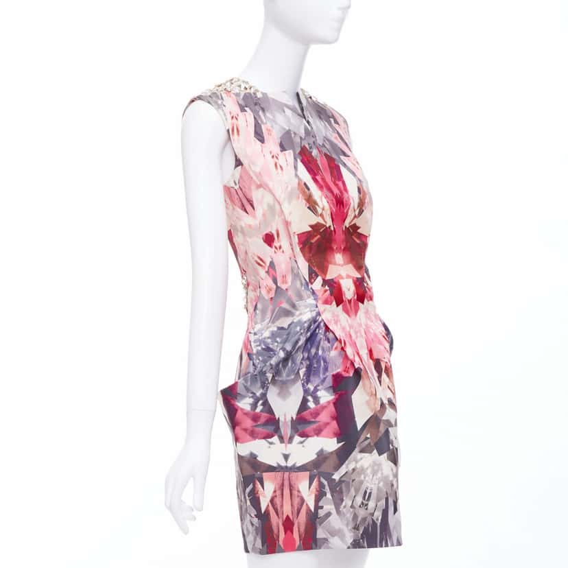 Alexander McQueen Kaleidoscope Pink Wool Very good condition - Inside View