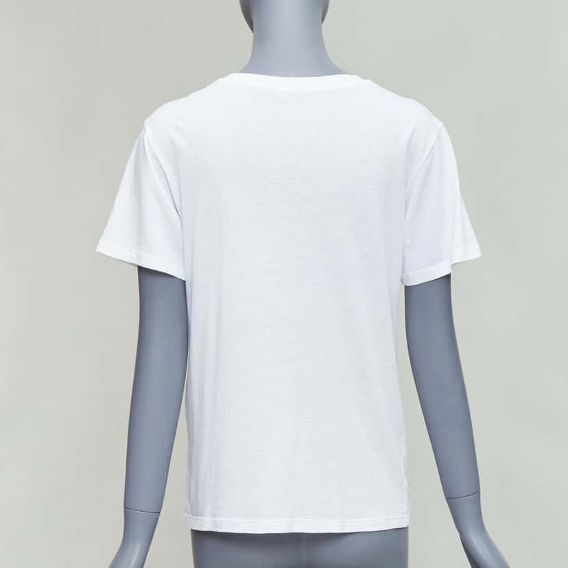 Gucci Butterfly Embroidered Tee White Cotton Never worn - Box View
