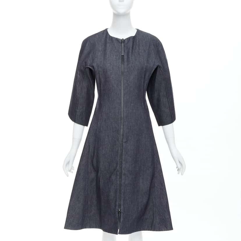 Marni Denim Dolman Dress Blue Cotton Never worn, with tag - Back View