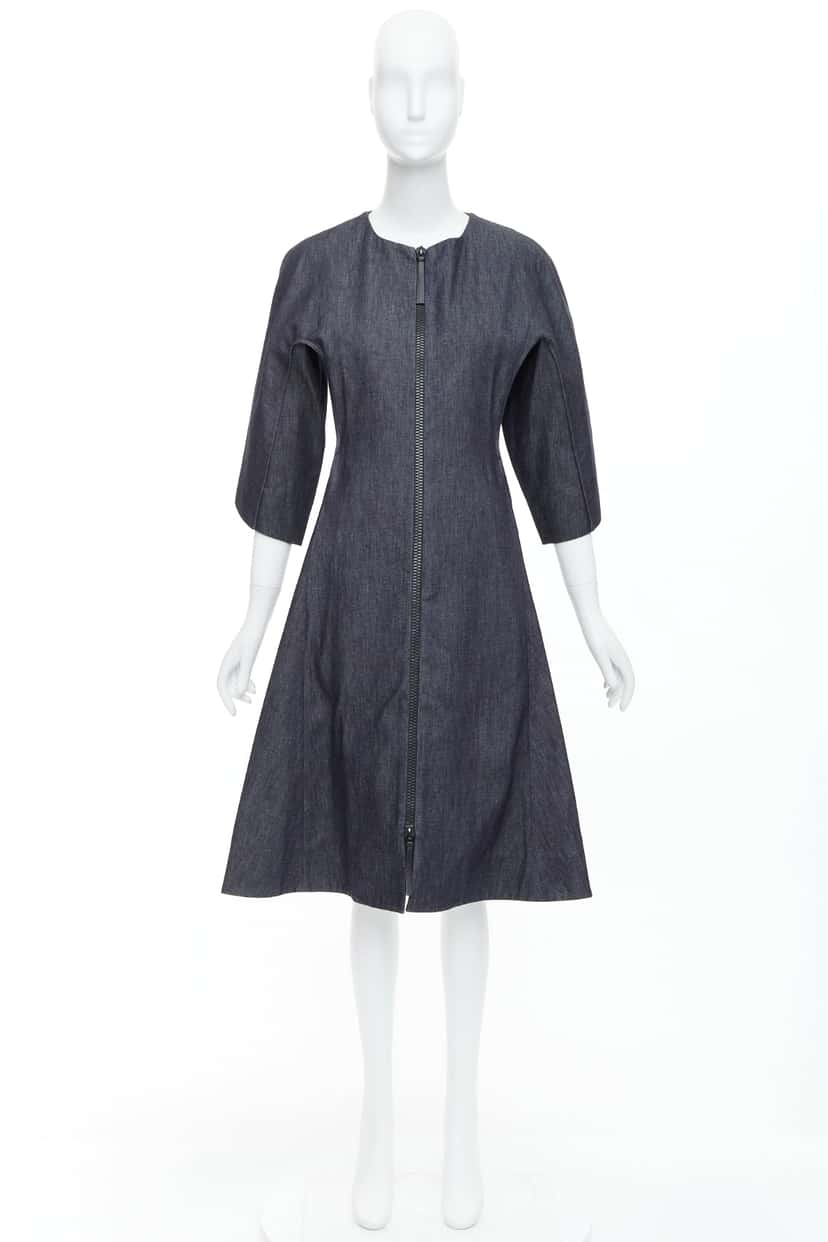 Marni Denim Dolman Dress Blue Cotton Never worn, with tag - Inside View