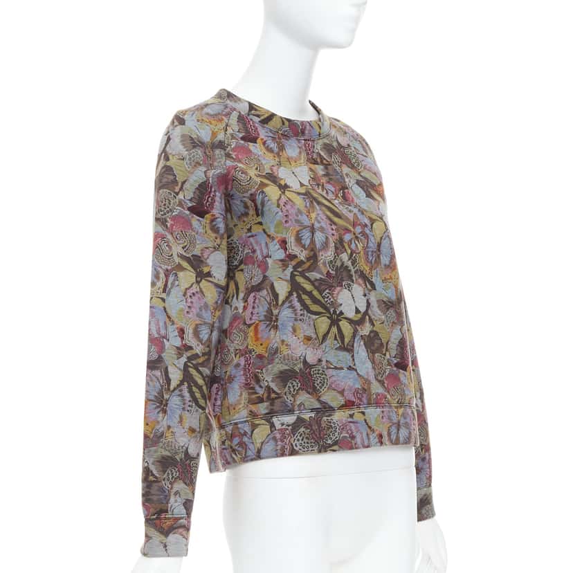 Valentino Garavani Butterfly Pullover Sweater MultiColor Cotton Never worn - Inside View