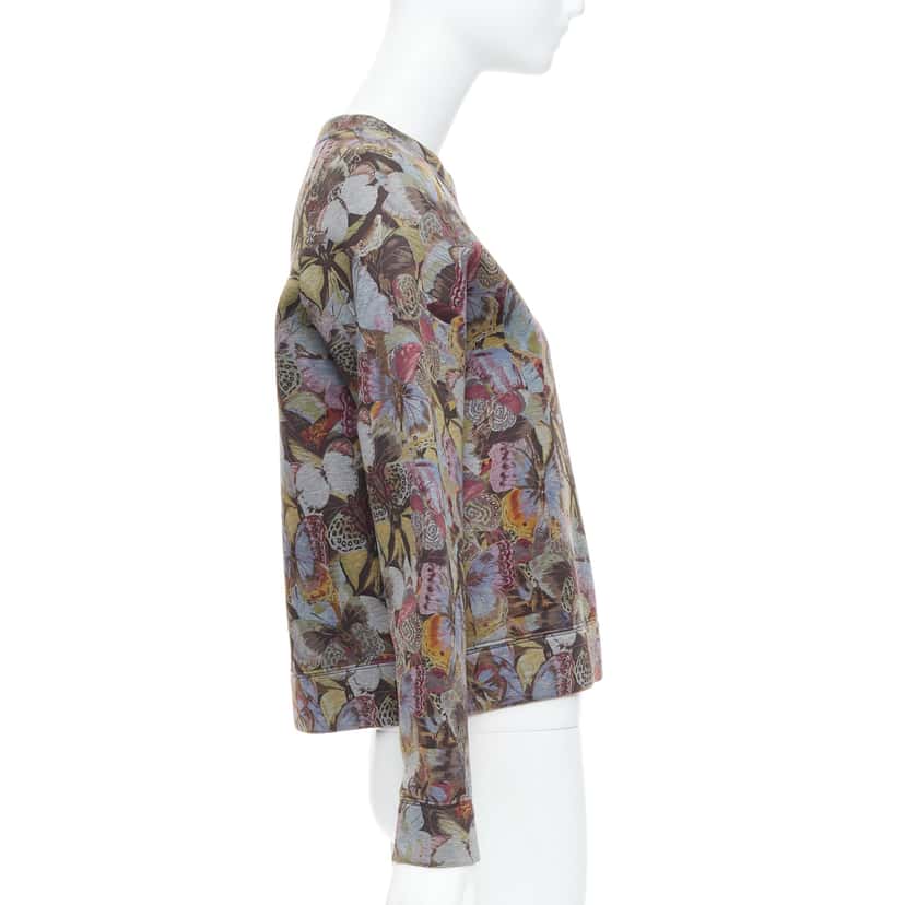 Valentino Garavani Butterfly Pullover Sweater MultiColor Cotton Never worn - Model View