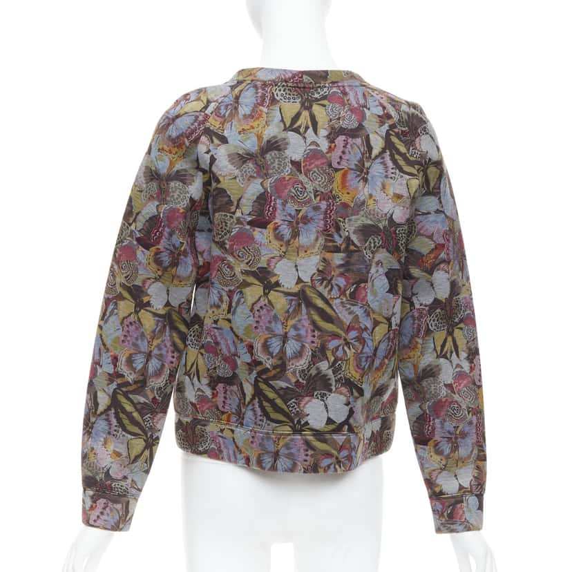 Valentino Garavani Butterfly Pullover Sweater MultiColor Cotton Never worn - Box View