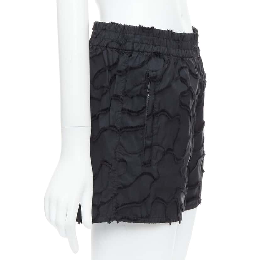 Dior Camouflage Patch Shorts Black Polyester Never worn - Model View