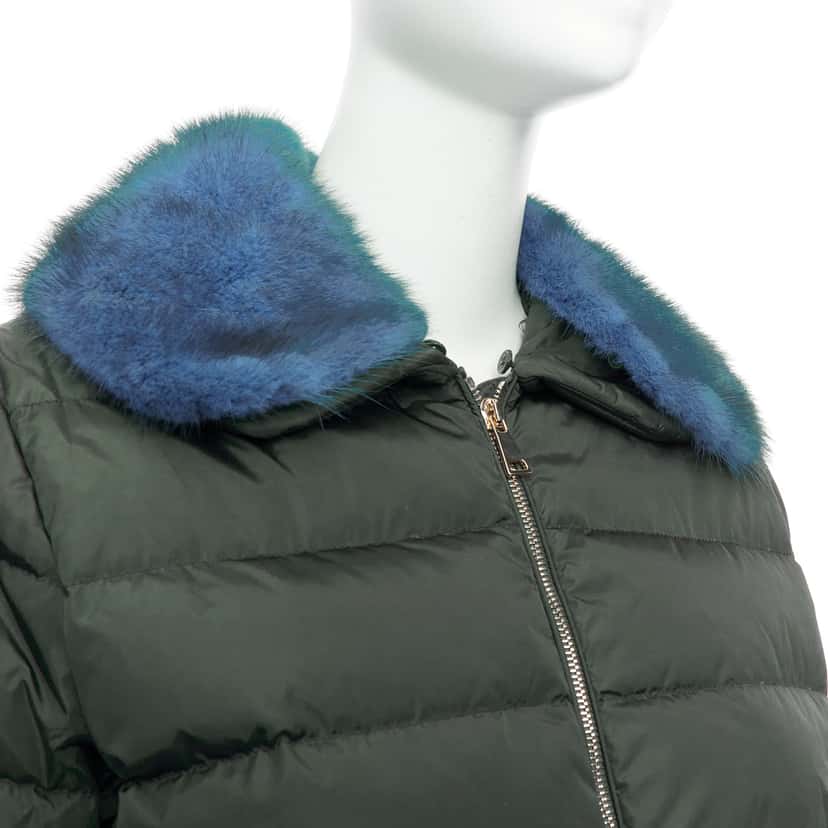 Moncler Indis Giabotto Blue Polyamide Very good condition - Back View