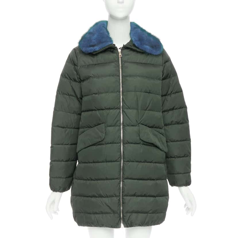 Moncler Indis Giabotto Blue Polyamide Very good condition - Inside View