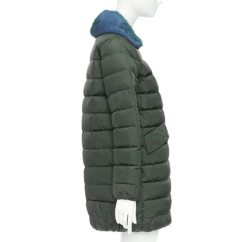 Moncler Indis Giabotto Blue Polyamide Very good condition - Box View