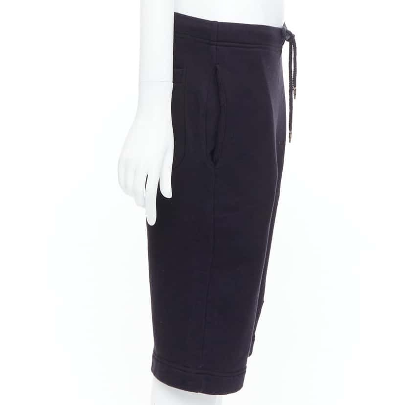 Chrome Hearts Asymmetric Culottes Black Cotton Very good condition - Model View