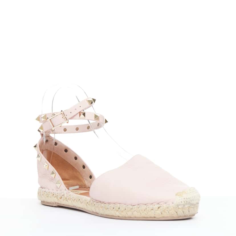 Valentino Garavani Rockstud Pink Leather Fair condition - Back View