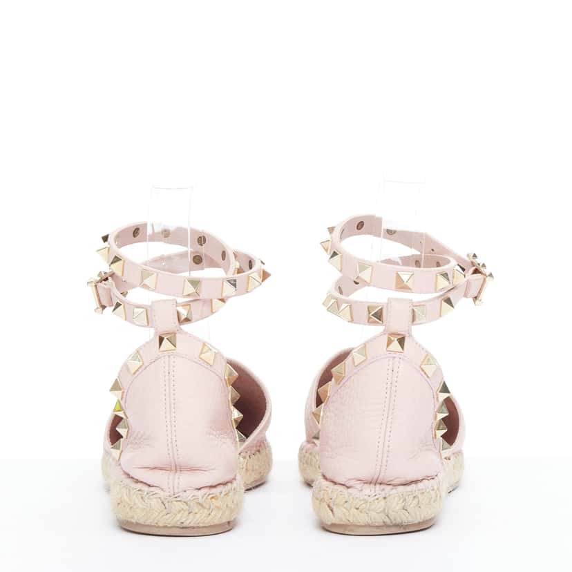 Valentino Garavani Rockstud Pink Leather Fair condition - Box View