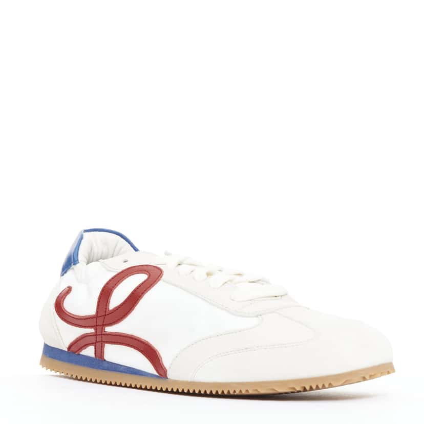 Loewe Ballet Runner 2.0 White Leather Good condition - Back View