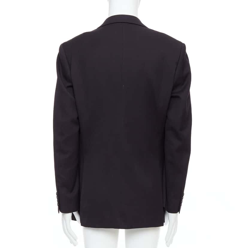 Yohji Yamamoto Black Twill Flap Blazer Black Never worn, with tag - Box View
