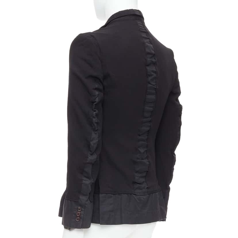Comme Des Garcons Black Docking Blazer Black Polyester Very good condition - Box View