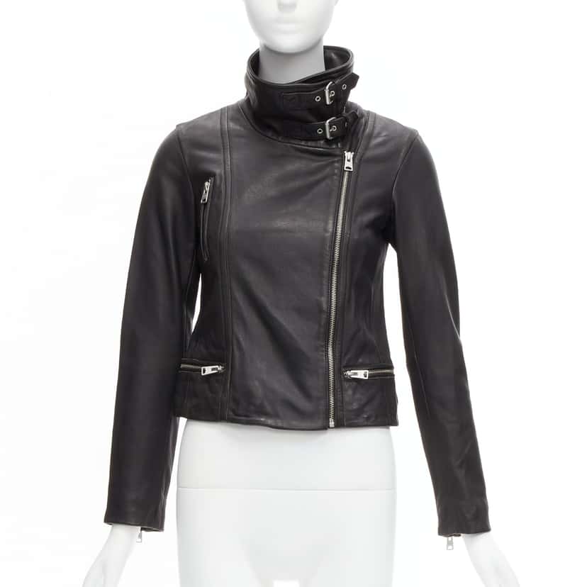 All Saints Bales Black Leather Never worn - Inside View