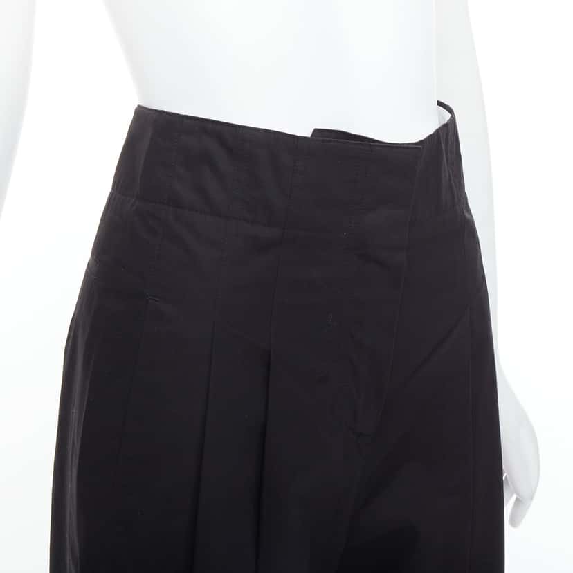 Celine High Waist Pants Black Cotton Very good condition - Back View