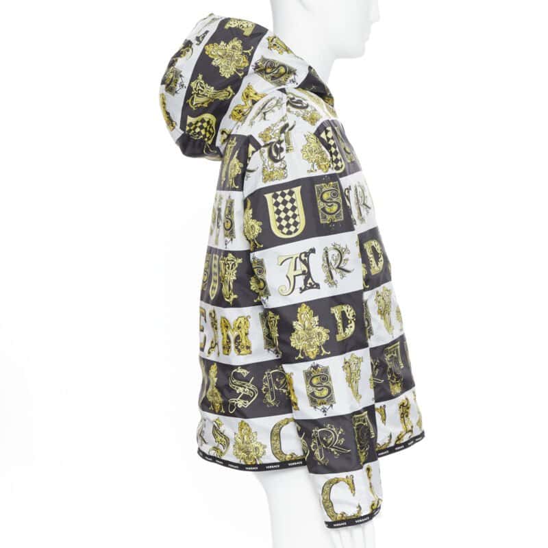 Versace Black Gold Jacket MultiColor Never worn, with tag - Box View