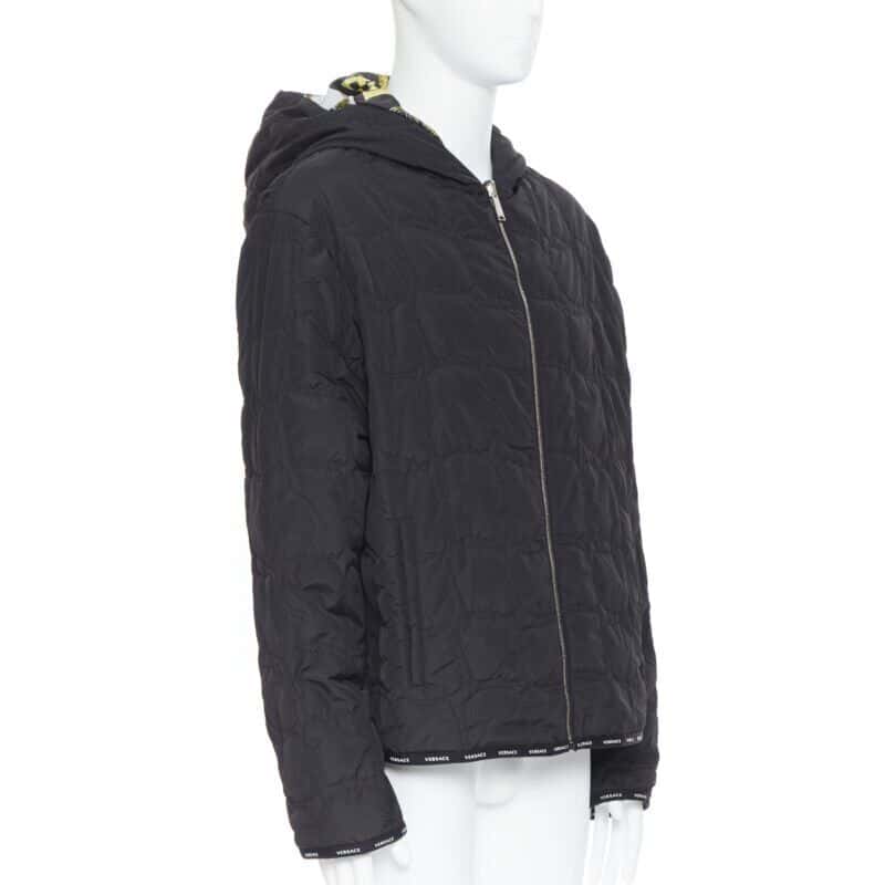 Versace Black Gold Jacket MultiColor Never worn, with tag - Back View