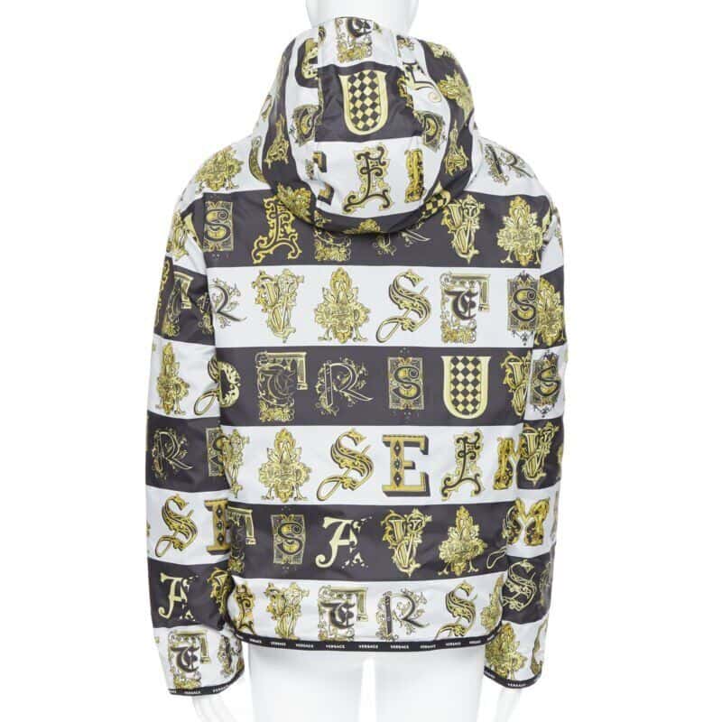 Versace Black Gold Jacket MultiColor Never worn, with tag - Box View