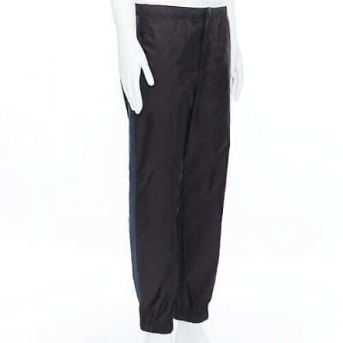Prada Toggle Track Pants Black Never worn, with tag - Front View