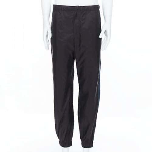 Prada Toggle Track Pants Black Never worn, with tag - Inside View