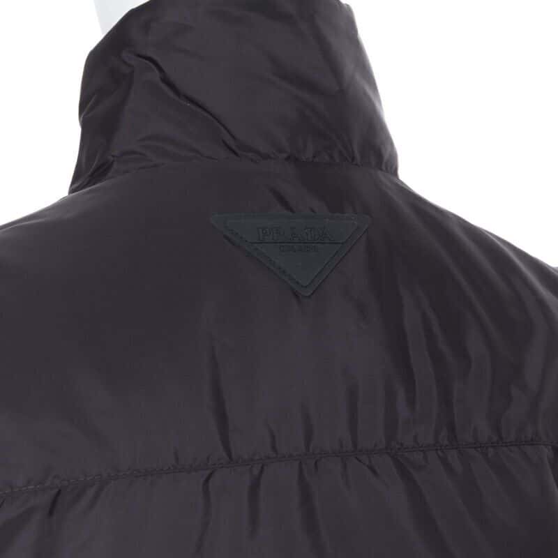Prada Black Padded Jacket Black Never worn, with tag - Back View