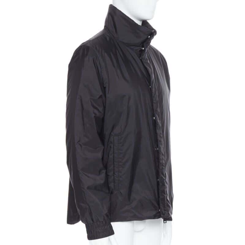 Prada Black Padded Jacket Black Never worn, with tag - Model View