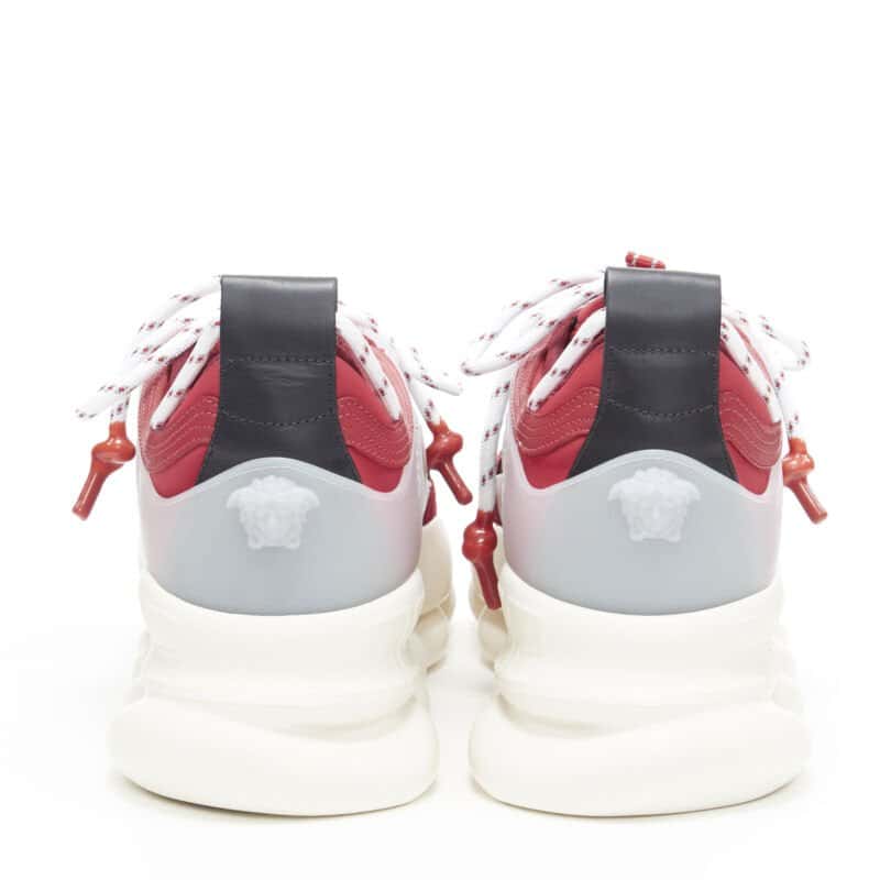 Versace Blowzy Chunky Sneakers Red Never worn - Box View