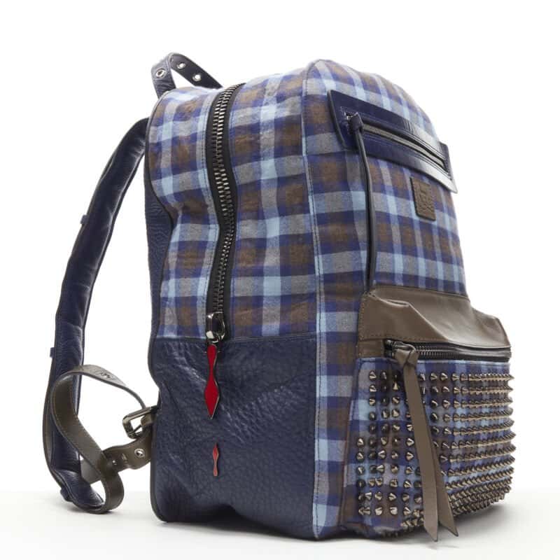 Christian Louboutin Nylon Logo Waist Bag Blue Very good condition - Inside View