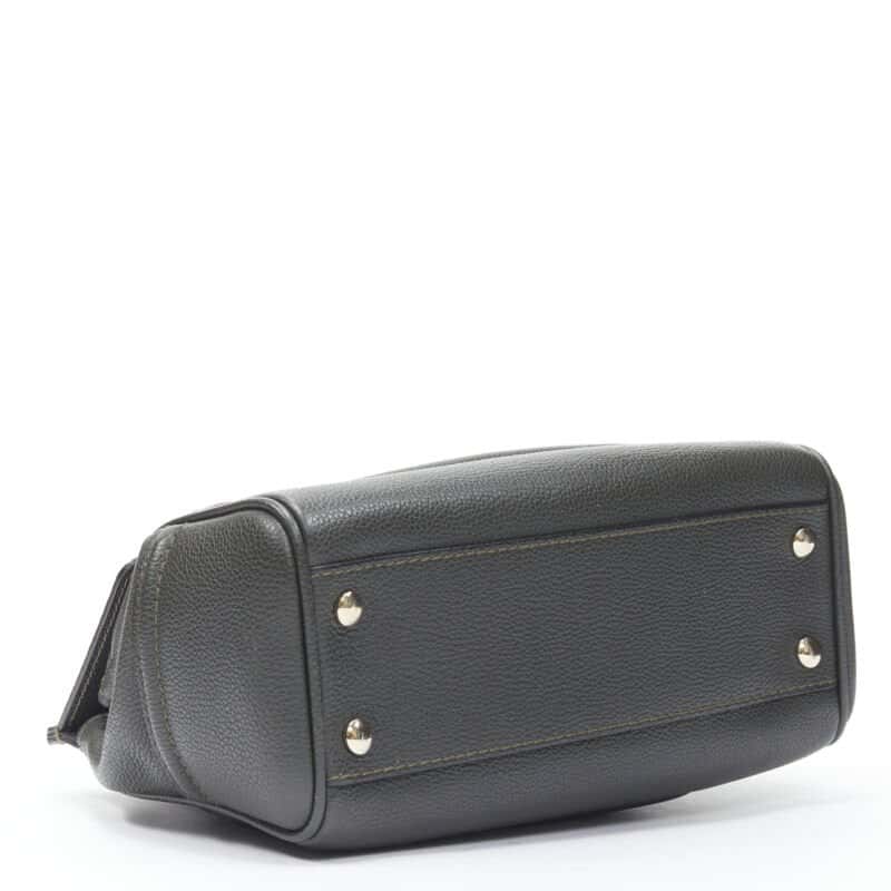 Versace Medusa Crossbody Bag Green Leather Very good condition - Box View