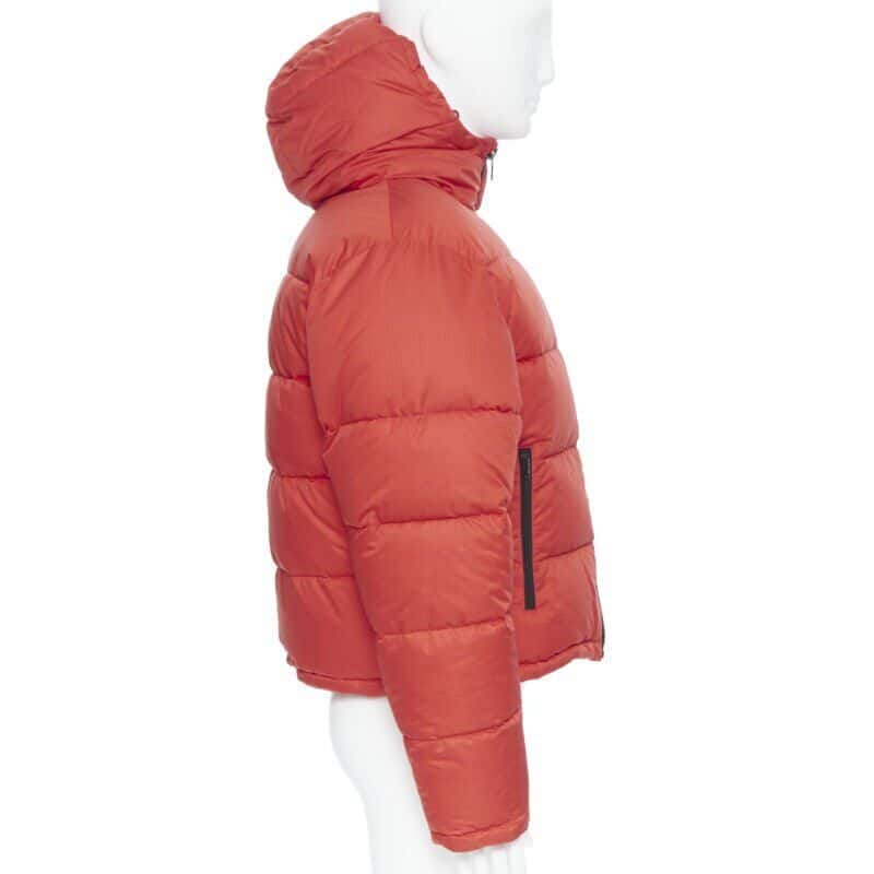 Balenciaga Red Nylon Puffer Red Never worn, with tag - Box View