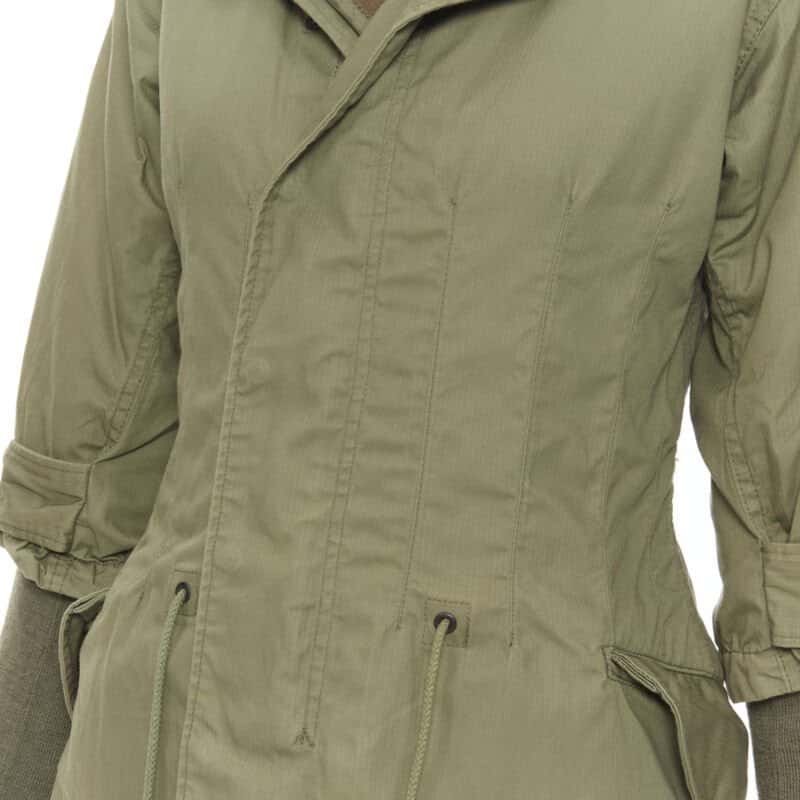 Junya Watanabe Green Fisherman Coat Green Cotton Very good condition - Back View