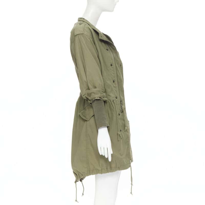 Junya Watanabe Green Fisherman Coat Green Cotton Very good condition - Box View