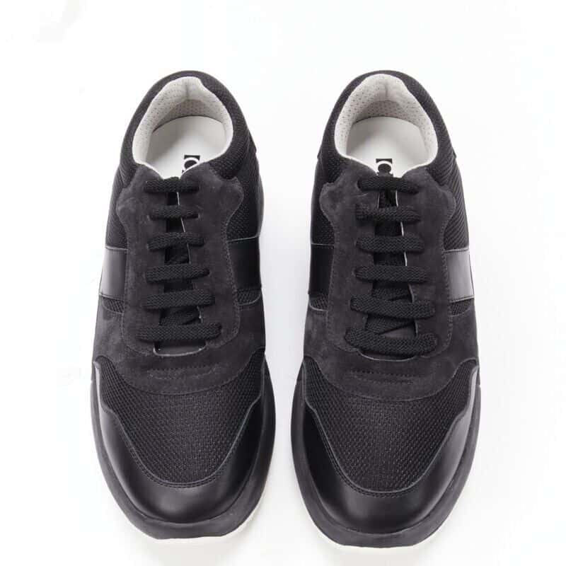 Celine Platform Dad Sneakers Black Leather Never worn - Inside View